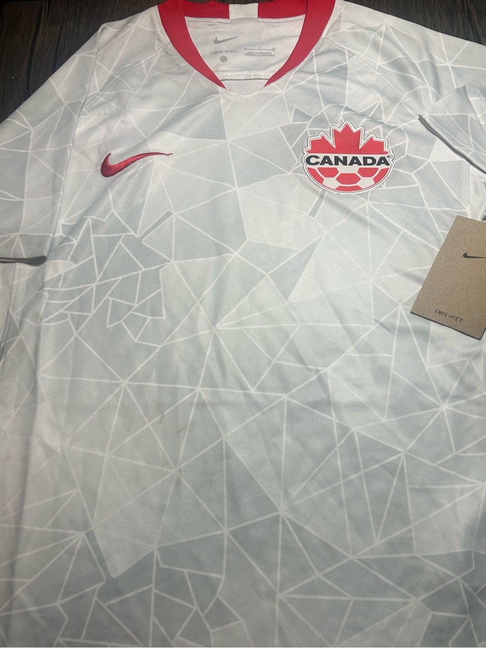 Nike CANADA National Team Women’s World Cup JERSEY Sz S,M,L,XL New w tags
